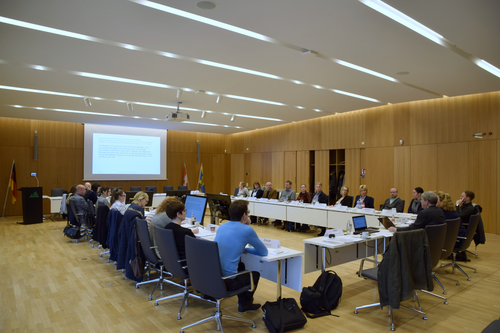 AG Presse- und Öffentlichkeitsarbeit am 29. November 2019 in Hohen Neuendorf